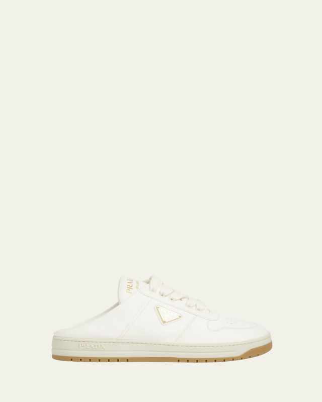 Downtown Nappa Leather Sneaker Mules